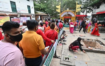 नवरात्रका अवसरमा राजधानीका गुह्येश्वरी, जयवागेश्वरी, मैतीदेवी लगायतका शक्तिपीठमा भीड